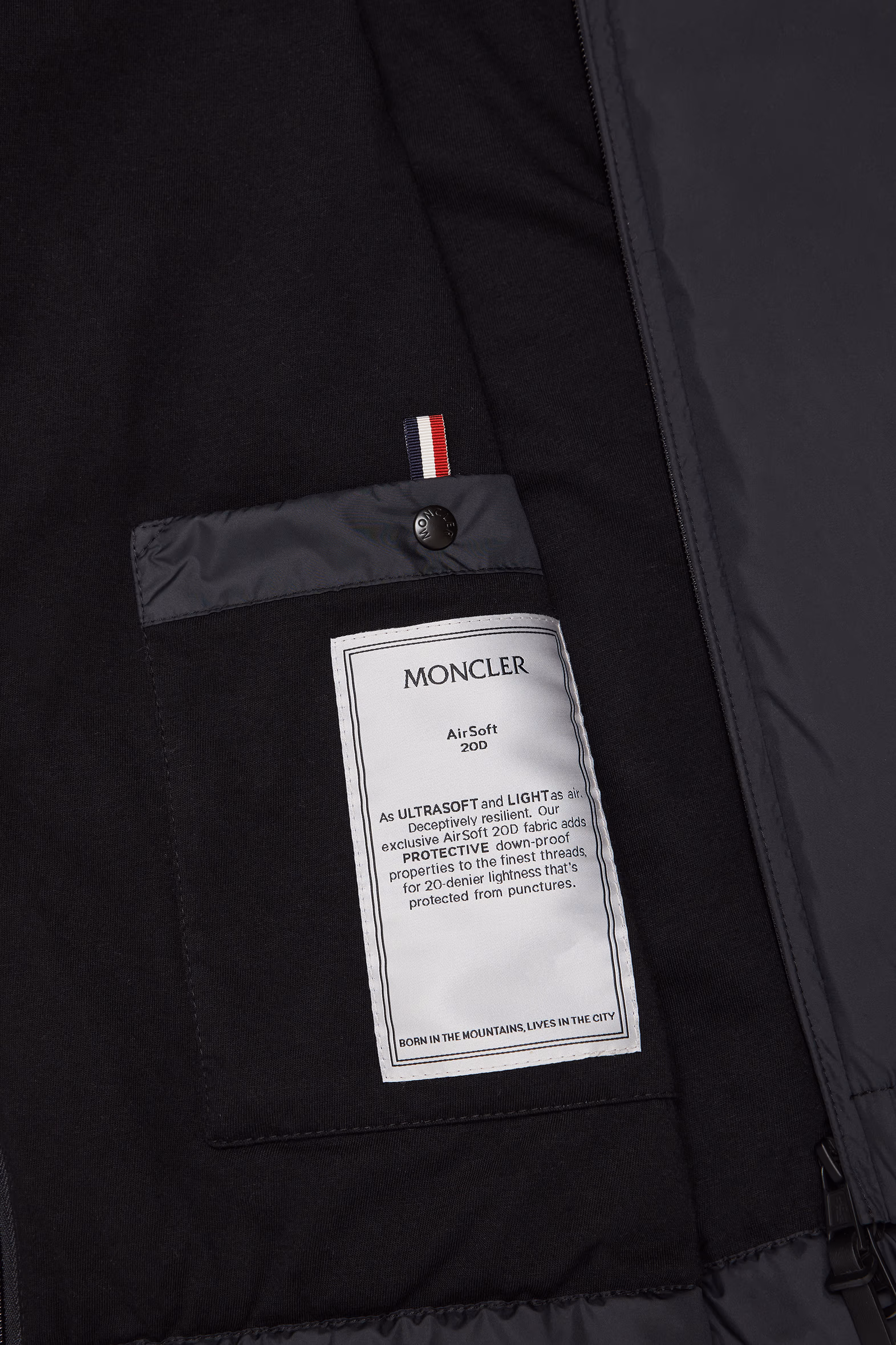 Domene Hooded Windbreaker Men Black Moncler 6